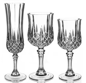 Crystal Champagne Flutes