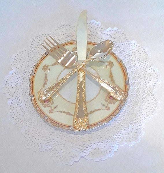 Gold - 3 Piece Flatware