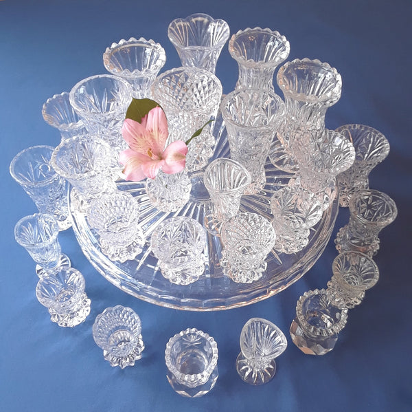 Petite Crystal Vases