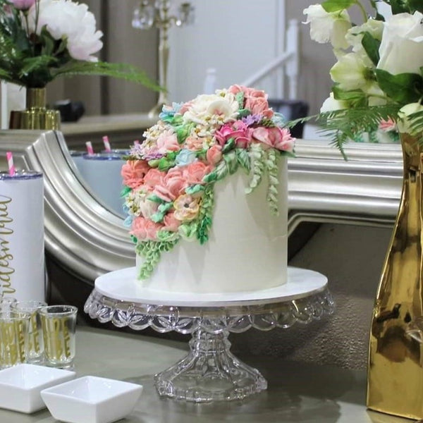 Large Crystal Cake Stands rentals
