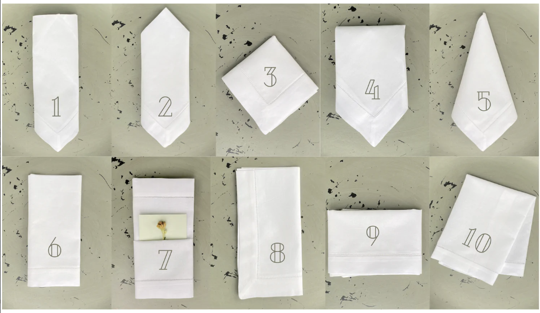 Discover 66 Napkin Folding Ideas - Instructions (Easy & Hard)