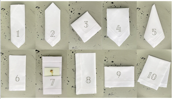 Napkin Folding Services