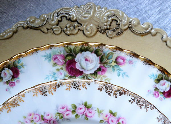 Victorian Charger Ivory Rental
