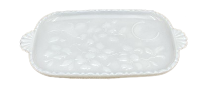 Milk Glass Sandwich Tray, Tea Party Rentals by Royal Table Settings.