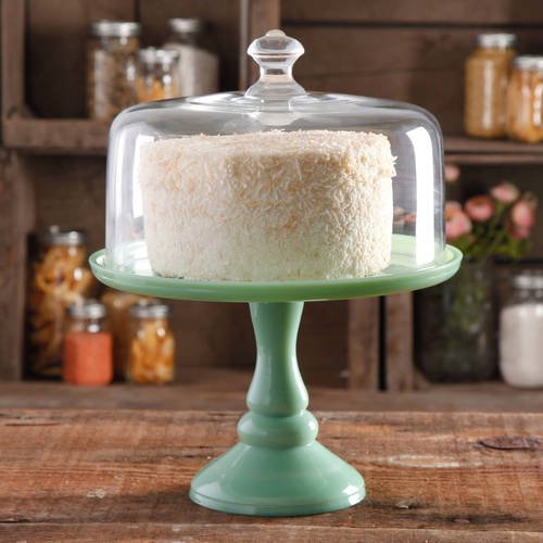 Green / Jade Pedestal Cake Stand