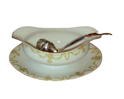 Vintage Gravy Boat or Salad Dressing Boat. Party Rentals by Royal Table Settings.