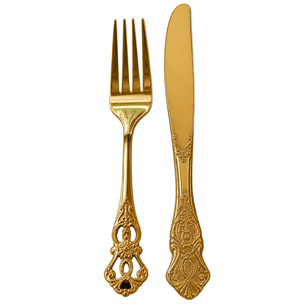 Gold Flatware