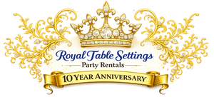 Large 3-Tier Silver Metal Stand - Royal Table Settings – Royal