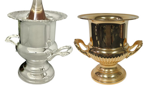Vintage Champagne Bucket party rentals by Royal Table Settings 