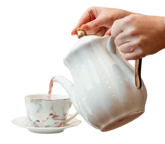 White Teapot