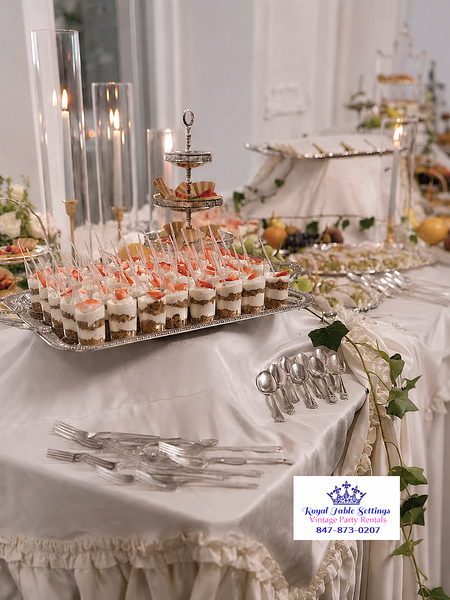 Silver-Plated Serving Trays