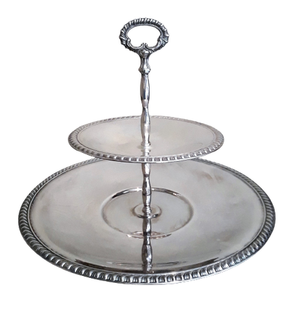 Jade Glass Cake Stand with Lid - On Your Shelf