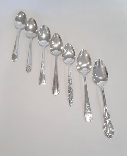 Silver-Plated Tablespoons. Vintage Party Rentals. Royal Table Settings.