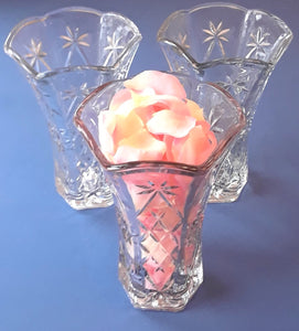 Medium Star Glass Vases