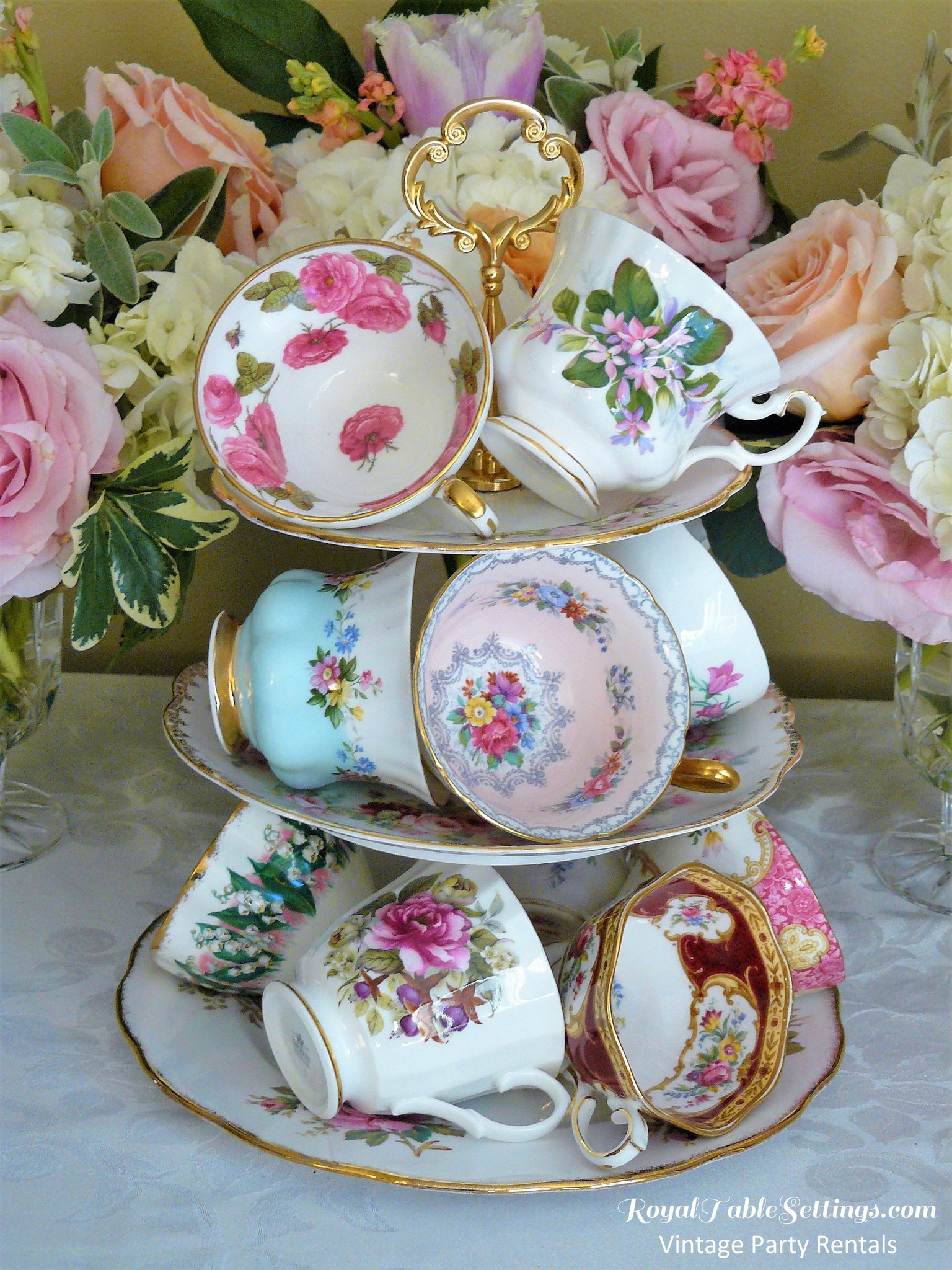 Teacup & Saucer Sets - Royal Table Settings – Royal Table Settings, LLC