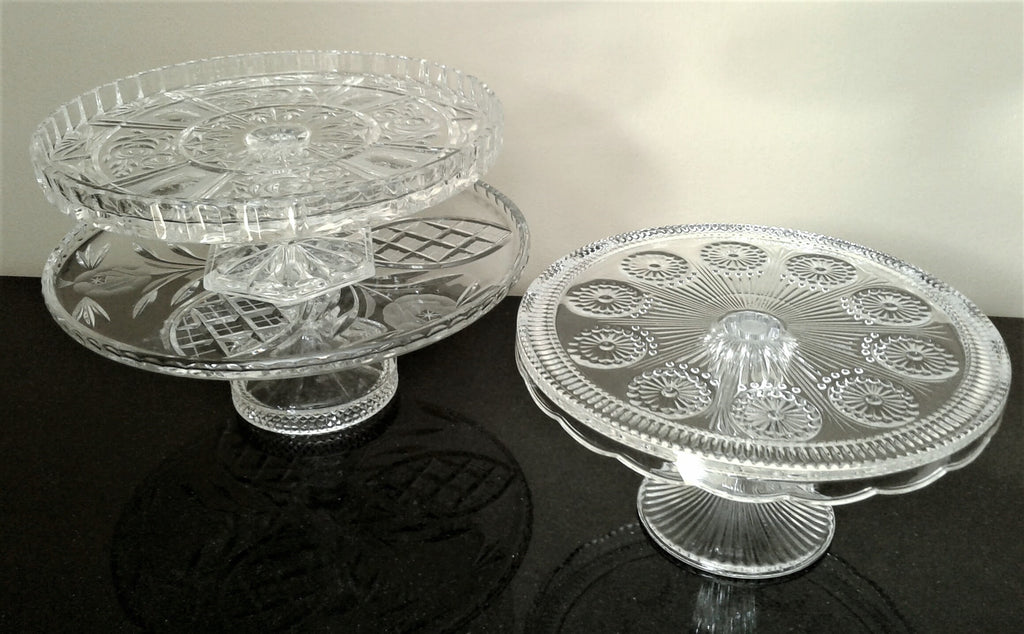Crystal Round Cake Stand 13�