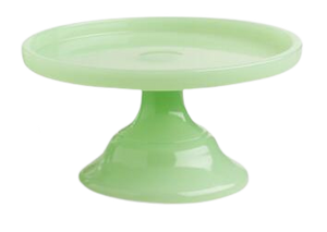 Green / Jade Pedestal Cake Stand