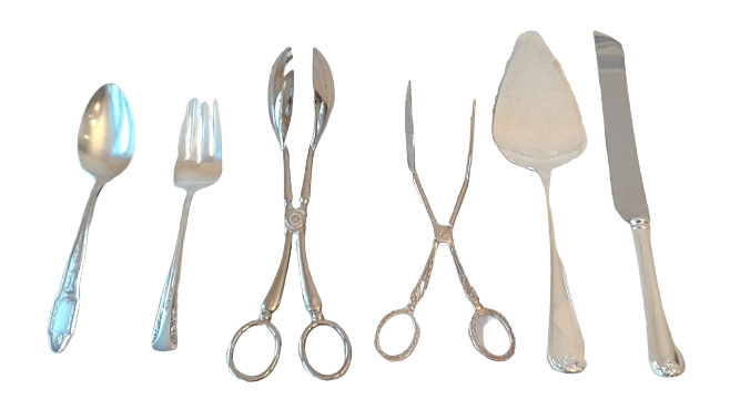 Serving pieces silverware discount