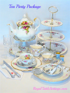Tea Party Package by Royal Table Settings