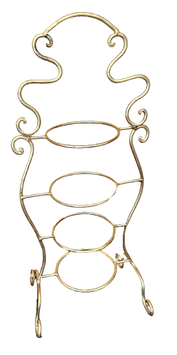 Teacup 4-Tier Gold Display Stand - Royal Table Settings – Royal