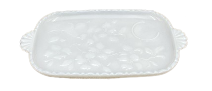 Milk Glass Sandwich Tray, Tea Party Rentals by Royal Table Settings. 