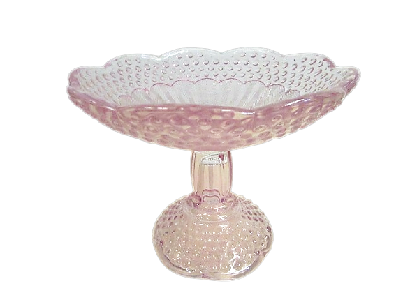 Hobnail cake stand best sale
